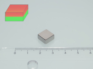 10x10x5 mm N45 NEODYM m�gnes has�b