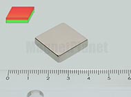 25x25x5 mm N38 NEODYM m�gnes has�b