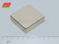50x50x10 mm N45 NEODYM m�gnes has�b