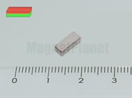 8x3x2 mm H44 NEODYM m�gnes has�b