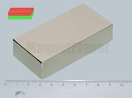 80x40x20 mm N52 NEODYM m�gnes has�b