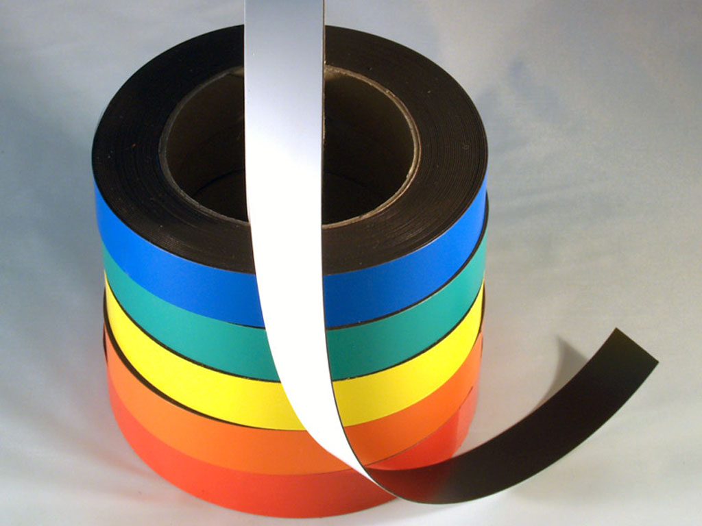 20 mm m�gnes szalag feh�r