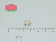 10x2 mm N42 NEODYM m�gnes korong