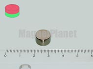 11x5 mm N45 NEODYM m�gnes korong