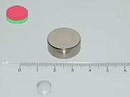 20x6 mm N45 NEODYM m�gnes korong
