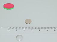 9x1 mm N45 NEODYM m�gnes korong