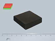 40x40x10 mm Y30 FERRIT m�gnes has�b