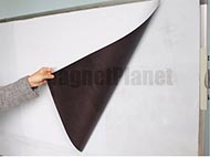 M�gnes lap whiteboard fel�lettel A3x0,9 mm