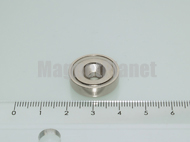 POT 20x6 NEODYM r�gz�t� m�gnes s�llyeszt�ssel, megn�velt tapad�er�vel