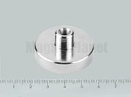 POT-B 36x8 NEODYM r�gz�t� m�gnes menetes h�vellyel