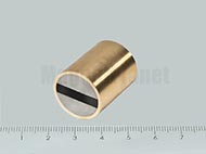 POT-RN 20x25 NEODYM r�gz�t� m�gnes h6 illeszt�ssel, r�z h�velyben