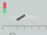 4x12.5 mm N42 NEODYM m�gnes r�d