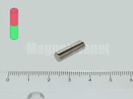 5x15 mm N45 NEODYM m�gnes r�d