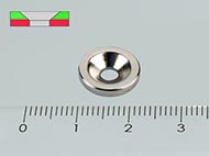 12x2/3 mm N35 NEODYM m�gnes gy�r� s�llyeszt�ssel (D�l)