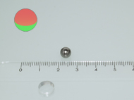 6 mm N38 NEODYM m�gnes goly� Ni